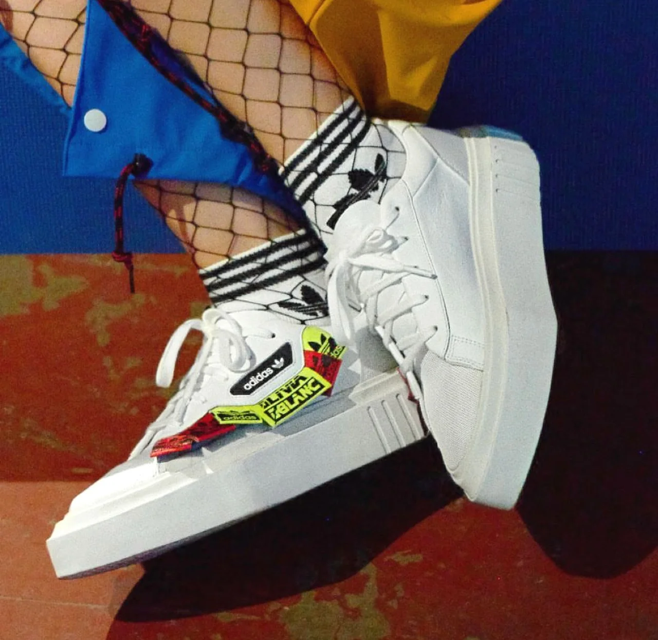 Adidas x top olivia oblanc